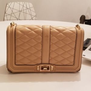 Beige Rebecca Minkoff bag